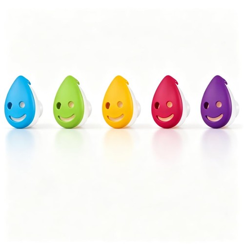 Zahnbürstenhalter set smiley - zahnbürstenhalter,